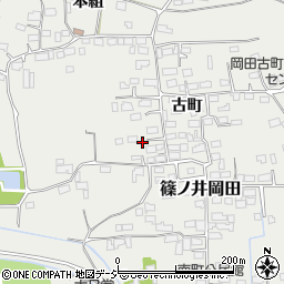 長野県長野市篠ノ井岡田1703-2周辺の地図