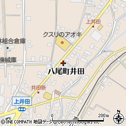 富山県富山市八尾町井田4949周辺の地図