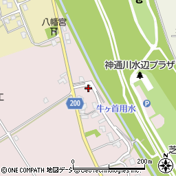 富山県富山市八尾町城生1447周辺の地図