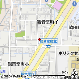 石川県金沢市観音堂町ロ91周辺の地図