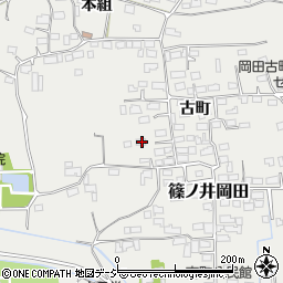 長野県長野市篠ノ井岡田1704周辺の地図