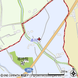 栃木県鹿沼市栃窪390周辺の地図