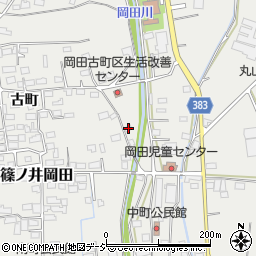 長野県長野市篠ノ井岡田1827周辺の地図