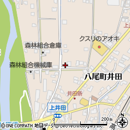 富山県富山市八尾町井田415周辺の地図