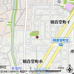 石川県金沢市観音堂町ロ171周辺の地図