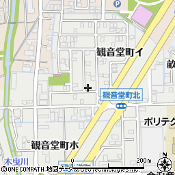 石川県金沢市観音堂町ロ115周辺の地図