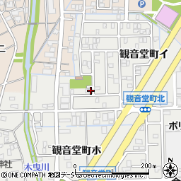 石川県金沢市観音堂町ロ172周辺の地図