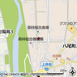 富山県富山市八尾町井田411周辺の地図