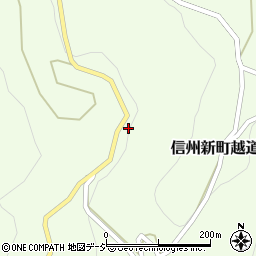 長野県長野市信州新町越道1710周辺の地図