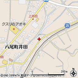 富山県富山市八尾町井田11332周辺の地図