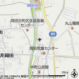 長野県長野市篠ノ井岡田3241-557周辺の地図