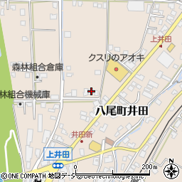 富山県富山市八尾町井田418周辺の地図