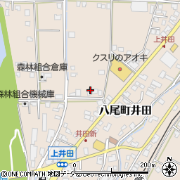 富山県富山市八尾町井田417周辺の地図