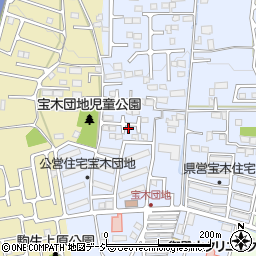 栃木県宇都宮市宝木町2丁目1029周辺の地図