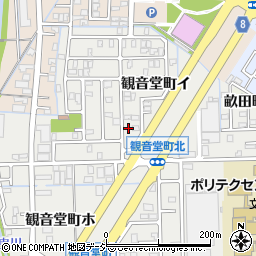 石川県金沢市観音堂町ロ94周辺の地図