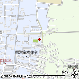 栃木県宇都宮市宝木町2丁目1039周辺の地図