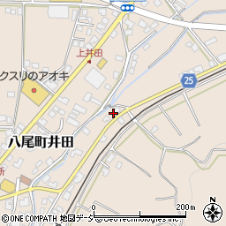 富山県富山市八尾町井田11330周辺の地図