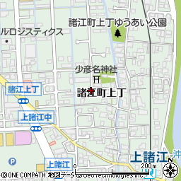 石川県金沢市諸江町上丁周辺の地図