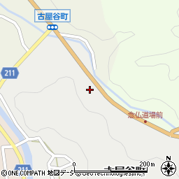 石川県金沢市古屋谷町甲30周辺の地図