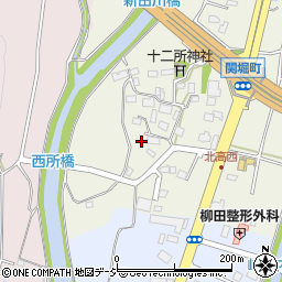 栃木県宇都宮市関堀町107周辺の地図
