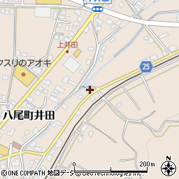 富山県富山市八尾町井田11329周辺の地図