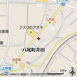 富山県富山市八尾町井田4871周辺の地図