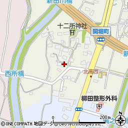 栃木県宇都宮市関堀町108周辺の地図