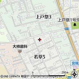 青山荘周辺の地図