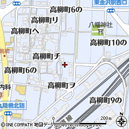 石川県金沢市高柳町（ヲ）周辺の地図