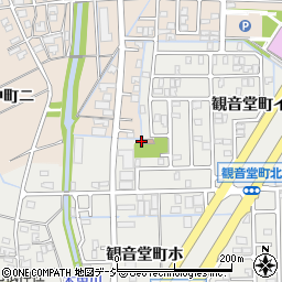 石川県金沢市観音堂町ロ173周辺の地図