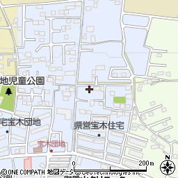 栃木県宇都宮市宝木町2丁目1032周辺の地図