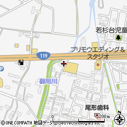 有限会社富士屋自動車硝子店　宇都宮北店周辺の地図