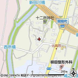 栃木県宇都宮市関堀町104周辺の地図
