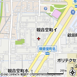 石川県金沢市観音堂町ロ98周辺の地図