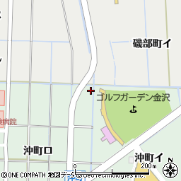 石川県金沢市沖町ロ1周辺の地図