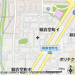 石川県金沢市観音堂町ロ110周辺の地図