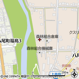 富山県富山市八尾町井田407周辺の地図