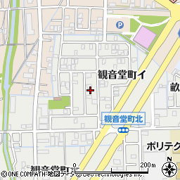 石川県金沢市観音堂町ロ121周辺の地図