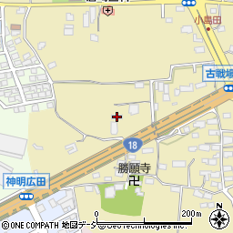長野県長野市小島田町1132周辺の地図