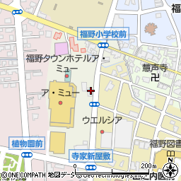 富山県南砺市寺家新屋敷周辺の地図