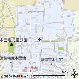 栃木県宇都宮市宝木町2丁目1050-3周辺の地図