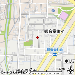 石川県金沢市観音堂町ロ129周辺の地図