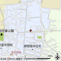 栃木県宇都宮市宝木町2丁目1044周辺の地図