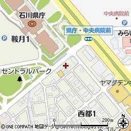 オッペン化粧品株式会社　金沢支店周辺の地図