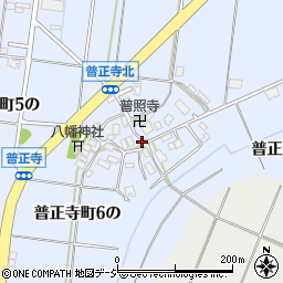 石川県金沢市普正寺町１の周辺の地図