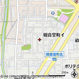 石川県金沢市観音堂町ロ122周辺の地図