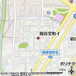 石川県金沢市観音堂町ロ108周辺の地図