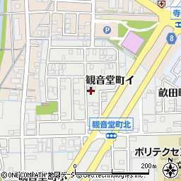 石川県金沢市観音堂町ロ101周辺の地図