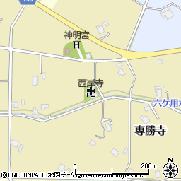 富山県南砺市専勝寺141周辺の地図