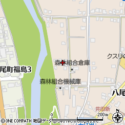 富山県富山市八尾町井田406周辺の地図